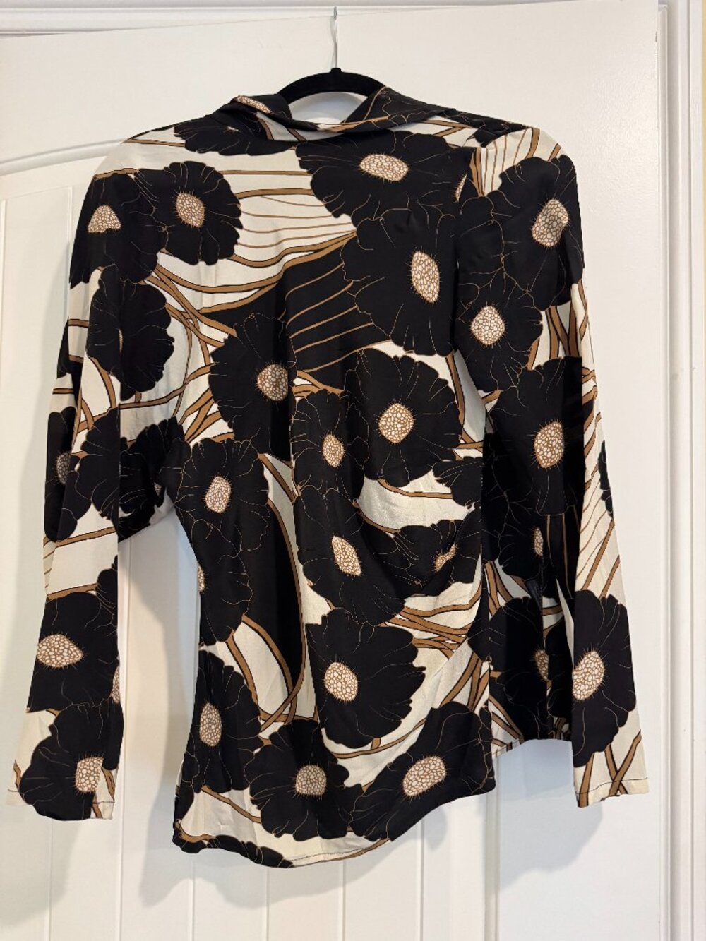 Rachel Comey Silk Rumor Top in Psychedelic Floral - XS, Size 2